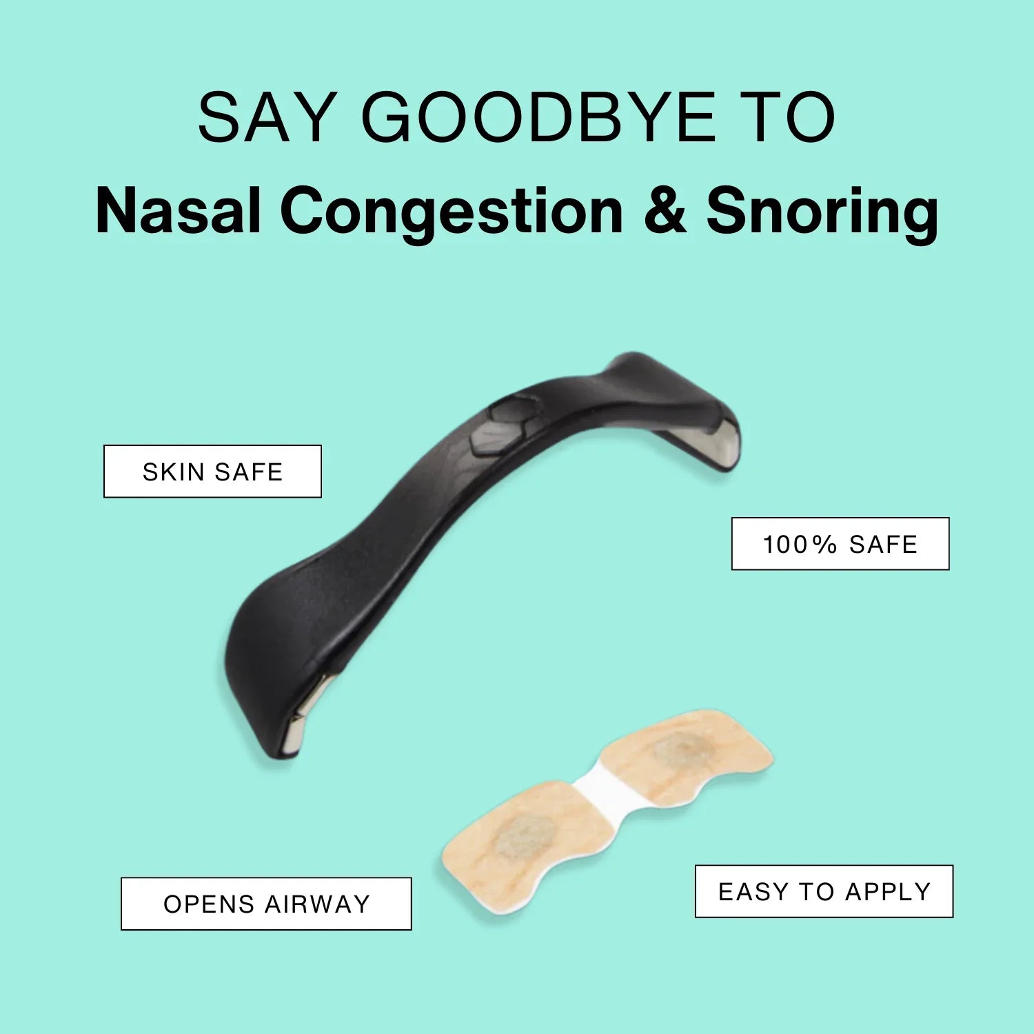 Capeat - Magnetic Nasal Strip