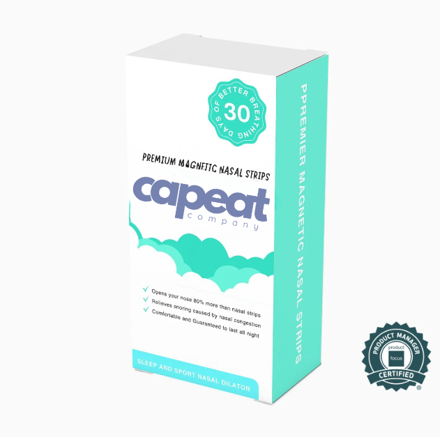 Capeat - Magnetic Nasal Strip