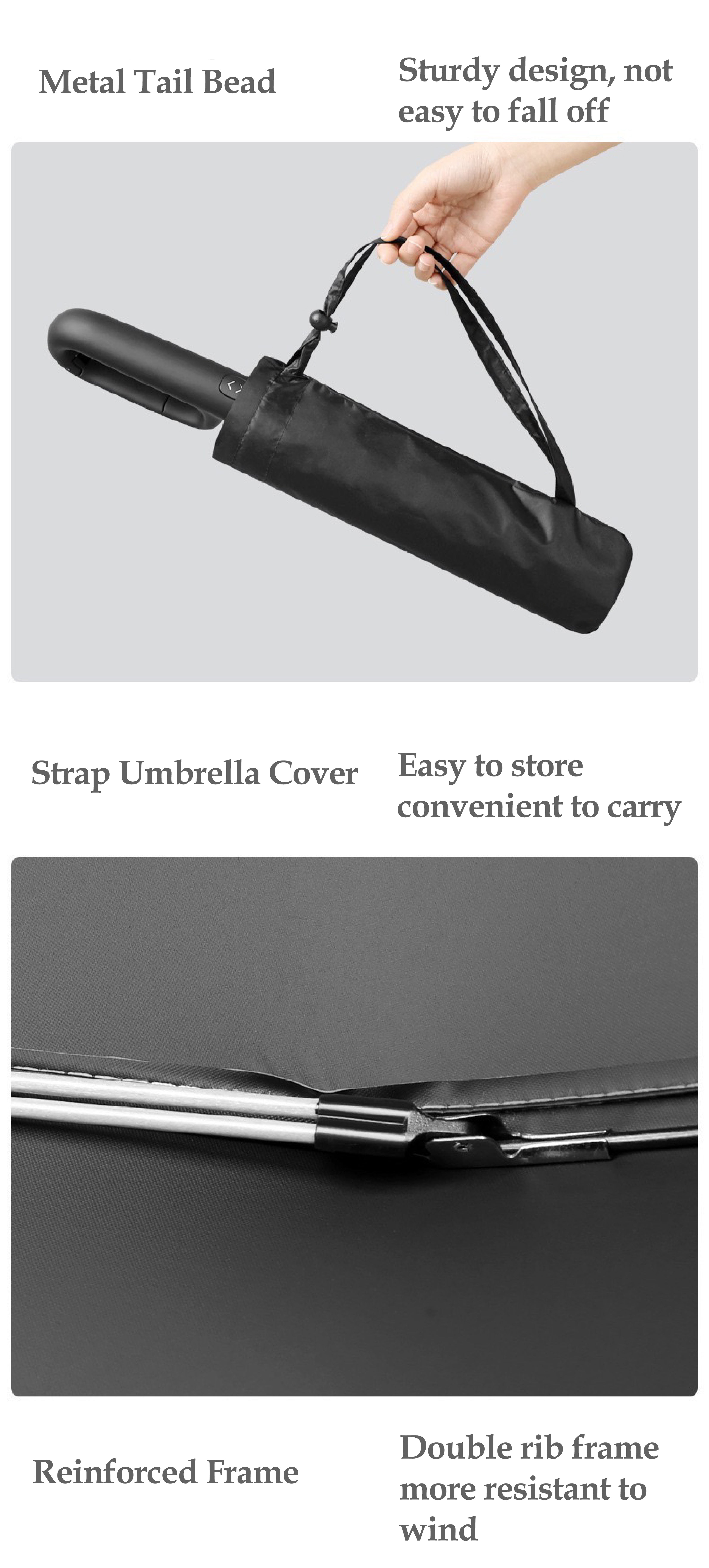 Capeat - AutoHook Foldable Umbrella