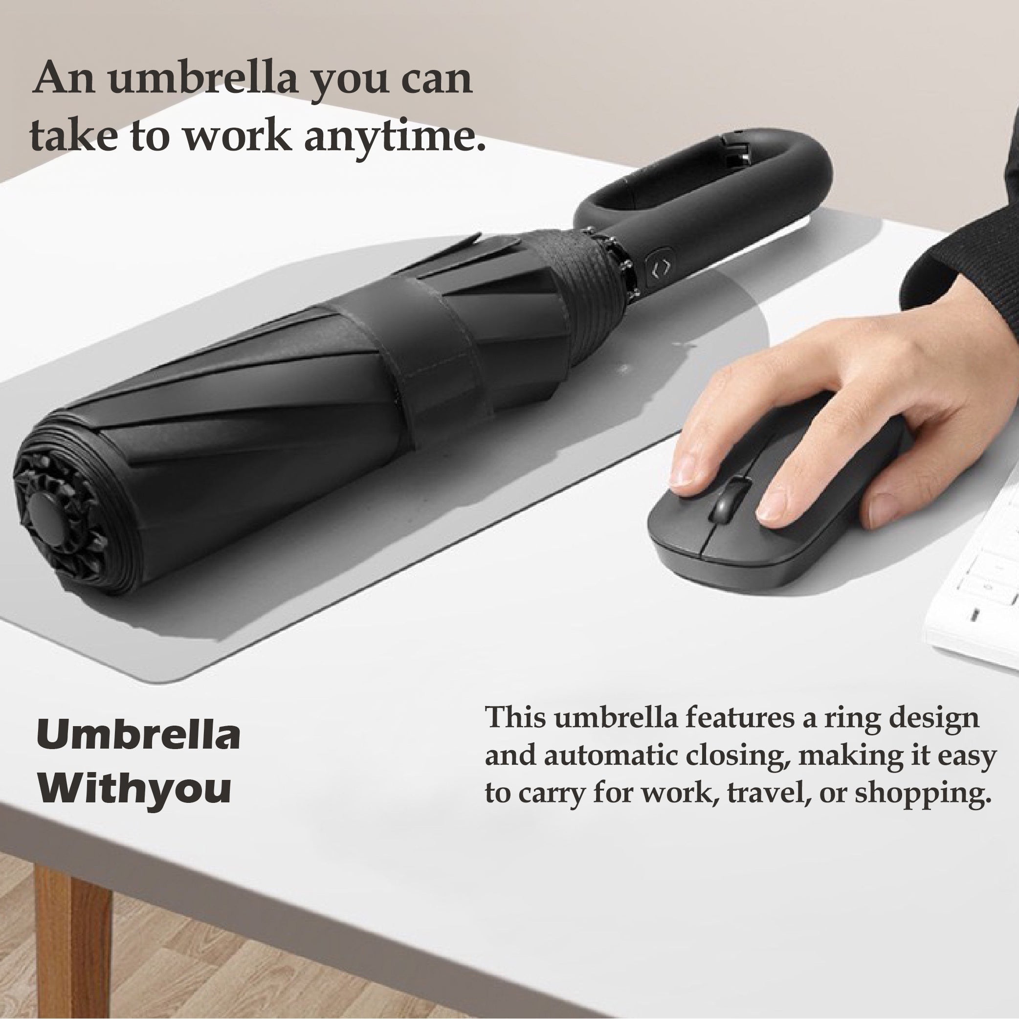 Capeat - AutoHook Foldable Umbrella